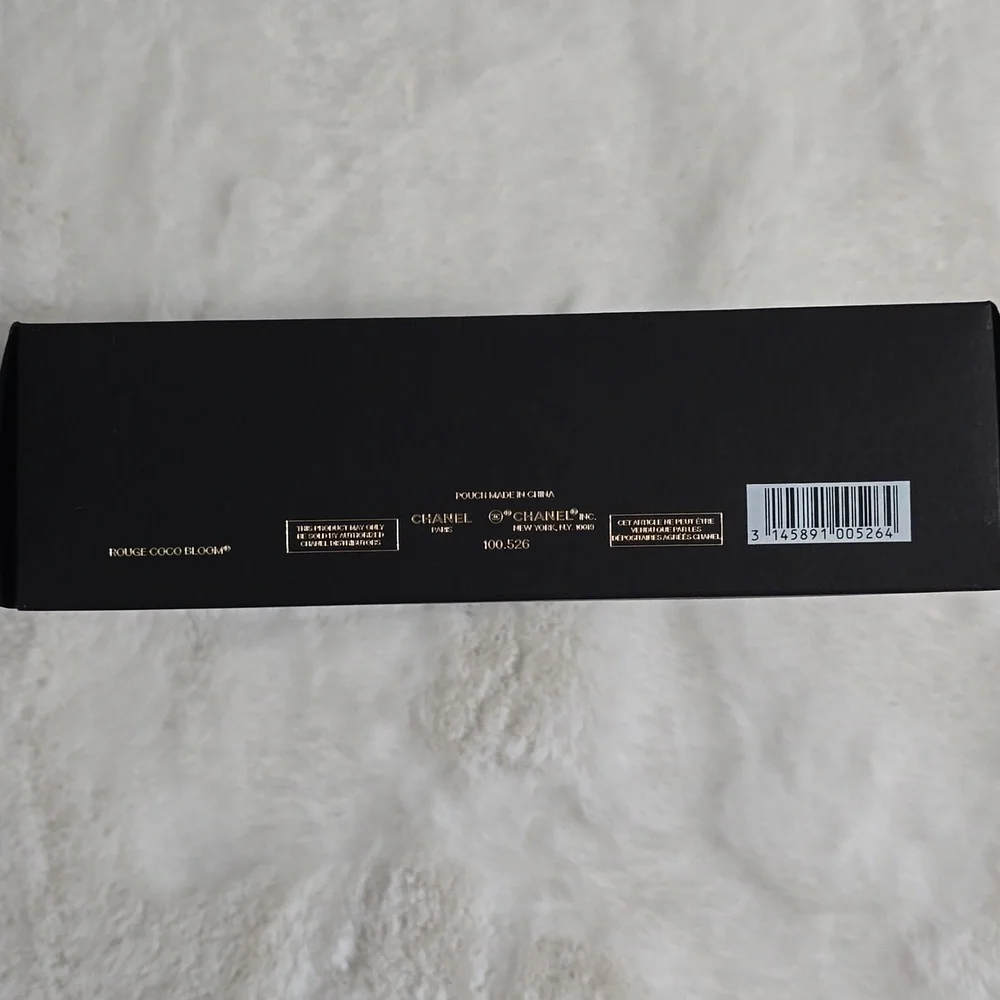Chanel Black and Gold Starry empty Box